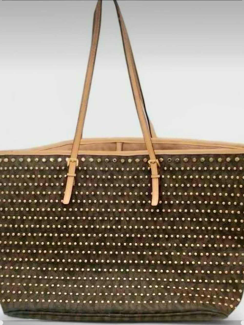 Michael Kors Jet Set Travel Studded Tote Bag